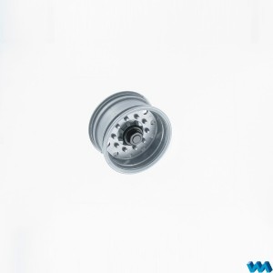 VEROMA 1/14 拖車用 灰色385輪圈/六腳孔座